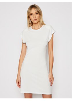 Silvian Heach Sukienka codzienna Gengrass PGP21261VE Biały Slim Fit ze sklepu MODIVO w kategorii Sukienki - zdjęcie 152556279