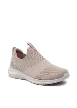 Skechers Półbuty First Take 12837/TPE Beżowy ze sklepu MODIVO w kategorii Buty sportowe damskie - zdjęcie 152559979