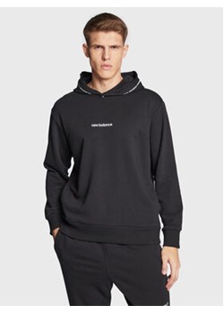 New Balance Bluza MT23516 Czarny Relaxed Fit ze sklepu MODIVO w kategorii Bluzy męskie - zdjęcie 152565577