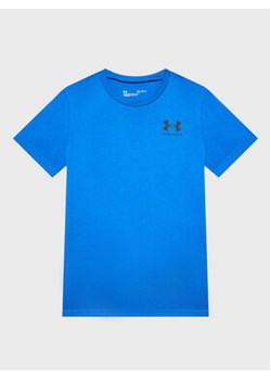 Under Armour T-Shirt Ua Sportstyle Left Chest 1363280 Niebieski Regular Fit ze sklepu MODIVO w kategorii T-shirty chłopięce - zdjęcie 152567205