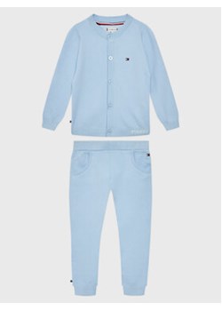 Tommy Hilfiger Komplet dziecięcy KN0KN01477 Niebieski Regular Fit ze sklepu MODIVO w kategorii Odzież dla niemowląt - zdjęcie 152568716