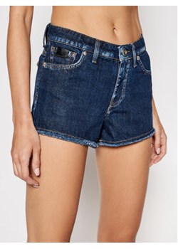 John Richmond Szorty jeansowe Kate RWP21138SH Granatowy Skinny Fit ze sklepu MODIVO w kategorii Szorty - zdjęcie 152569597