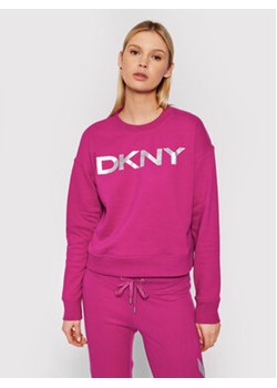 DKNY Sport Bluza DP1T7974 Różowy Relaxed Fit ze sklepu MODIVO w kategorii Bluzy damskie - zdjęcie 152569931