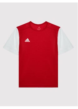 adidas Koszulka techniczna Estro 19 DP3215 Czerwony Regular Fit ze sklepu MODIVO w kategorii T-shirty chłopięce - zdjęcie 152572286