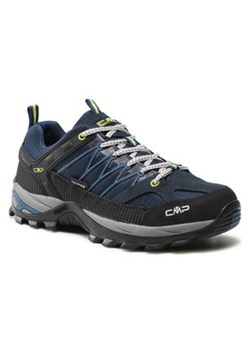 CMP Trekkingi Rigel Low Trekking Shoe Wp 3Q54457 Granatowy ze sklepu MODIVO w kategorii Buty trekkingowe męskie - zdjęcie 152573397