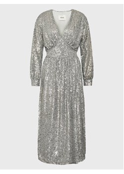Dixie Sukienka koktajlowa AHGDTCZA Srebrny Regular Fit ze sklepu MODIVO w kategorii Sukienki - zdjęcie 152573808
