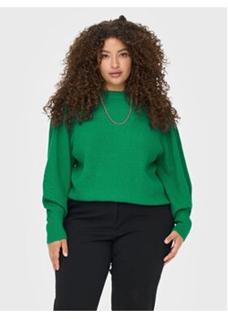 ONLY Carmakoma Sweter Fia 15263804 Zielony Regular Fit ze sklepu MODIVO w kategorii Swetry damskie - zdjęcie 152574826