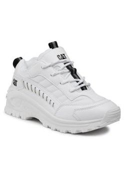 CATerpillar Sneakersy Intruder CK264129 Biały ze sklepu MODIVO w kategorii Buty sportowe dziecięce - zdjęcie 152575239