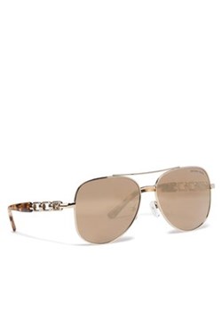 Michael Kors Okulary przeciwsłoneczne 0MK1121 Złoty ze sklepu MODIVO w kategorii Okulary przeciwsłoneczne damskie - zdjęcie 152577479