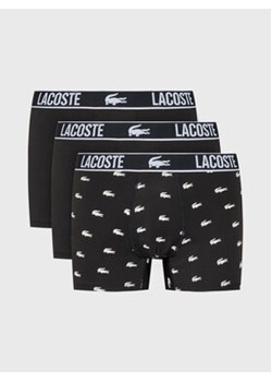 Lacoste Komplet 3 par bokserek 5H9972 Czarny ze sklepu MODIVO w kategorii Majtki męskie - zdjęcie 152579567
