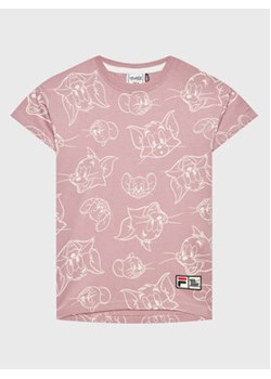 Fila Sukienka codzienna Tom & Jerry Tarija FAK0114 Różowy Regular Fit ze sklepu MODIVO w kategorii Sukienki dziewczęce - zdjęcie 152580326