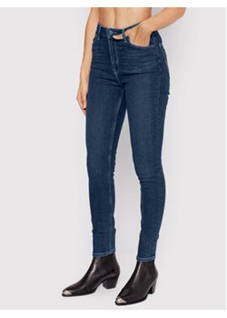 Lee Jeansy Ivy L32ETVVA Granatowy Super Skiny Fit ze sklepu MODIVO w kategorii Jeansy damskie - zdjęcie 152582305