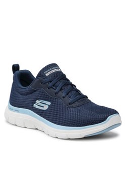 Skechers Sneakersy Brilliant View 149303/NVBL Granatowy ze sklepu MODIVO w kategorii Buty sportowe damskie - zdjęcie 152582517