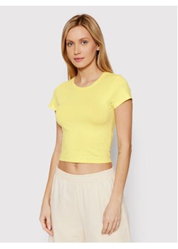 Vero Moda T-Shirt Maxi 10260310 Żółty Regular Fit ze sklepu MODIVO w kategorii Bluzki damskie - zdjęcie 152583585