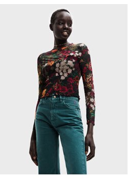 Desigual Bluzka Uxia 22WWTK63 Kolorowy Slim Fit ze sklepu MODIVO w kategorii Bluzki damskie - zdjęcie 152583736