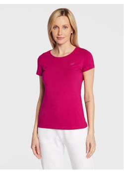 4F T-Shirt H4Z22-TSD350 Różowy Regular Fit ze sklepu MODIVO w kategorii Bluzki damskie - zdjęcie 152583900