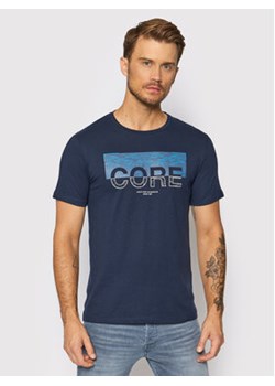 Jack&Jones T-Shirt Space Logo 12196556 Granatowy Regular Fit ze sklepu MODIVO w kategorii T-shirty męskie - zdjęcie 152585176