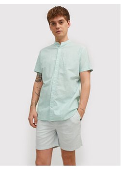 Jack&Jones PREMIUM Koszula Summer 12208479 Zielony Slim Fit ze sklepu MODIVO w kategorii Koszule męskie - zdjęcie 152585398