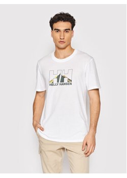 Helly Hansen T-Shirt Nord Graphic 62978 Biały Regular Fit ze sklepu MODIVO w kategorii T-shirty męskie - zdjęcie 152585806