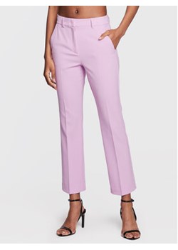 Marella Spodnie materiałowe India 2331312331 Fioletowy Regular Fit ze sklepu MODIVO w kategorii Spodnie damskie - zdjęcie 152587746