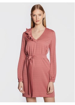 TWINSET Sukienka codzienna 222TT2427 Różowy Relaxed Fit ze sklepu MODIVO w kategorii Sukienki - zdjęcie 152587998