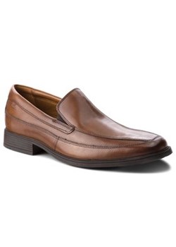 Clarks Półbuty Tilden Free 261300987 Brązowy ze sklepu MODIVO w kategorii Półbuty męskie - zdjęcie 152590516
