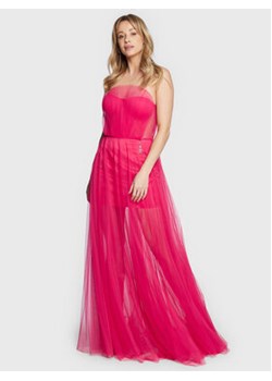 Fracomina Sukienka wieczorowa FQ23SD3011W52901 Różowy Slim Fit ze sklepu MODIVO w kategorii Sukienki - zdjęcie 152592187