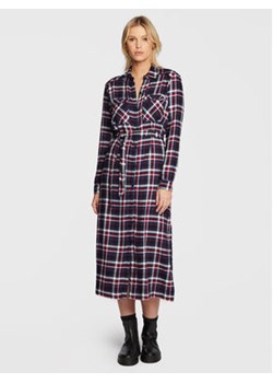 Pepe Jeans Sukienka koszulowa Olena PL953169 Granatowy Regular Fit ze sklepu MODIVO w kategorii Sukienki - zdjęcie 152592609
