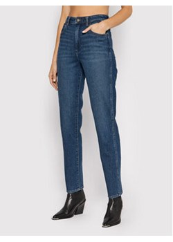 Wrangler Jeansy W2463841E Granatowy Mom Fit ze sklepu MODIVO w kategorii Jeansy damskie - zdjęcie 152593885