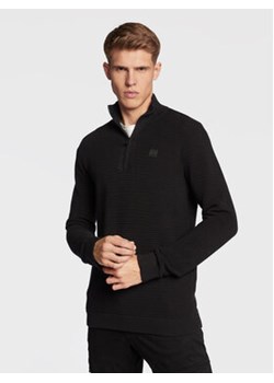 Solid Sweter Valencia 21106433 Czarny Regular Fit ze sklepu MODIVO w kategorii Swetry męskie - zdjęcie 152593987