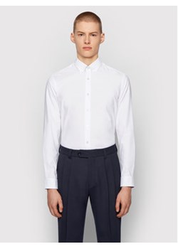 Boss Koszula Rod_53E 50448887 Biały Slim Fit ze sklepu MODIVO w kategorii Koszule męskie - zdjęcie 152594256