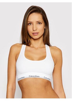 Calvin Klein Underwear Biustonosz top 0000F3785E Biały ze sklepu MODIVO w kategorii Biustonosze - zdjęcie 152594995