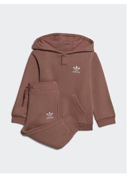 adidas Dres Adicolor Hoodie Set IC9110 Brązowy Regular Fit ze sklepu MODIVO w kategorii Odzież dla niemowląt - zdjęcie 152595606