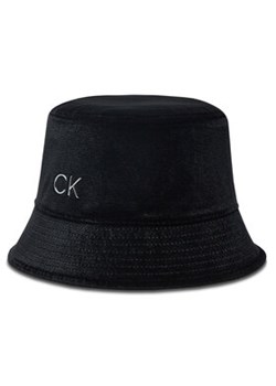 Calvin Klein Kapelusz Re-Lock Velvet K60K610216 Czarny ze sklepu MODIVO w kategorii Kapelusze damskie - zdjęcie 152598227