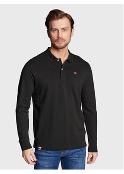 Pepe Jeans Polo Vidal PM541933 Czarny Regular Fit ze sklepu MODIVO w kategorii T-shirty męskie - zdjęcie 152599335