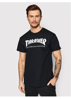 Thrasher T-Shirt Skatemag Czarny Regular Fit ze sklepu MODIVO w kategorii T-shirty męskie - zdjęcie 152601258
