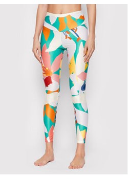 Drivemebikini Legginsy Lotus 2022-DRV-016A_FL Kolorowy Slim Fit ze sklepu MODIVO w kategorii Spodnie damskie - zdjęcie 152601785