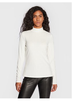 Comma Bluzka 2120224 Biały Slim Fit ze sklepu MODIVO w kategorii Bluzki damskie - zdjęcie 152602209