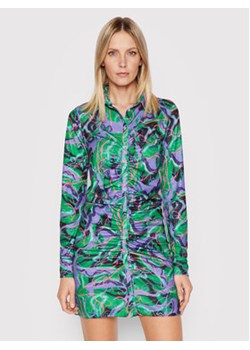 Local Heroes Shirt Dress Jungle Ruched SS22D0001 Colorful Regular Fit from MODIVO in the Dresses category - photo 152609056