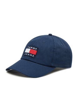 Tommy Jeans Czapka z daszkiem Tjm Heritage Cap AM0AM08250 Granatowy ze sklepu MODIVO w kategorii Czapki z daszkiem męskie - zdjęcie 152609399
