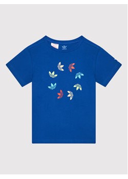 adidas T-Shirt adicolor HF2131 Niebieski Regular Fit ze sklepu MODIVO w kategorii T-shirty chłopięce - zdjęcie 152609447