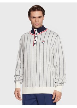 Fila Sweter Zanjan FAM0171 Biały Regular Fit ze sklepu MODIVO w kategorii Swetry męskie - zdjęcie 152609609