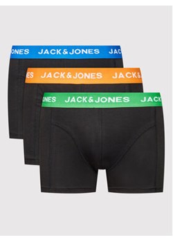 Jack&Jones Komplet 3 par bokserek Acron 12205040 Czarny ze sklepu MODIVO w kategorii Majtki męskie - zdjęcie 152610776