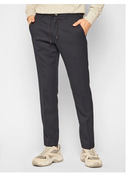 Digel Spodnie materiałowe Samu 1200148 Granatowy Modern Fit ze sklepu MODIVO w kategorii Spodnie męskie - zdjęcie 152612489