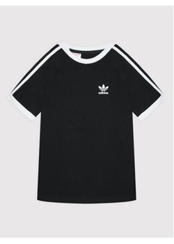 adidas T-Shirt 3-Stripe H35545 Czarny Regular Fit ze sklepu MODIVO w kategorii T-shirty chłopięce - zdjęcie 152612876