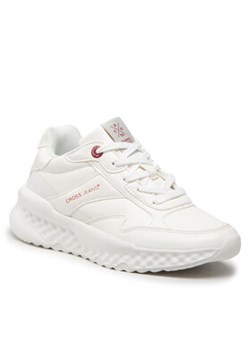 Cross Jeans Sneakersy KK2R4020C Biały ze sklepu MODIVO w kategorii Buty sportowe damskie - zdjęcie 152615338
