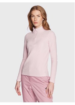 4F Polar H4Z22-BIDP010 Różowy Slim Fit ze sklepu MODIVO w kategorii Bluzy damskie - zdjęcie 152617257