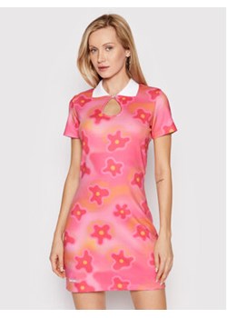 Local Heroes Sukienka codzienna Cyber Cute SS22D0005 Różowy Slim Fit ze sklepu MODIVO w kategorii Sukienki - zdjęcie 152619075