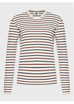 Wood Wood Bluzka Moa 10231502-2323 Beżowy Regular Fit ze sklepu MODIVO w kategorii Bluzki damskie - zdjęcie 152620087