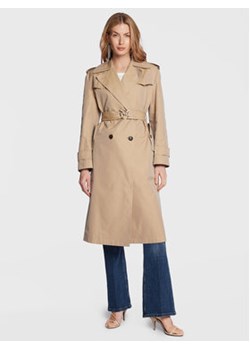 Pinko Trencz 100234 A0IQ Beżowy Regular Fit ze sklepu MODIVO w kategorii Płaszcze damskie - zdjęcie 152623909